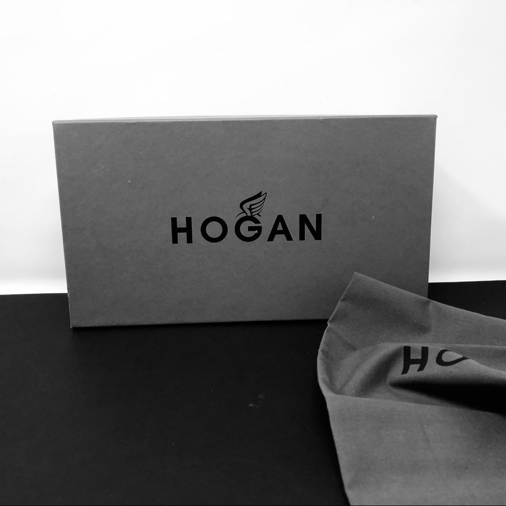 HOGAN SILVER METALLIC SLIDES - Picture 6 of 9